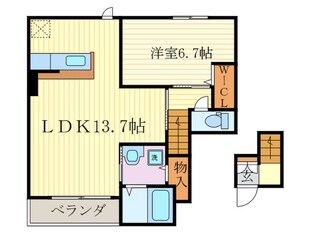 サニーレジデンスの物件間取画像